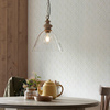 Cotswold 1 Pendant Light Natural Ash