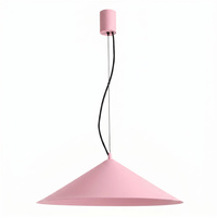 Lampa wisząca FINT różowa LED 4000K