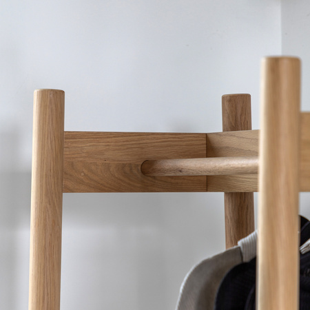 Hatfield Open Wardrobe Natural 800x480x1700mm