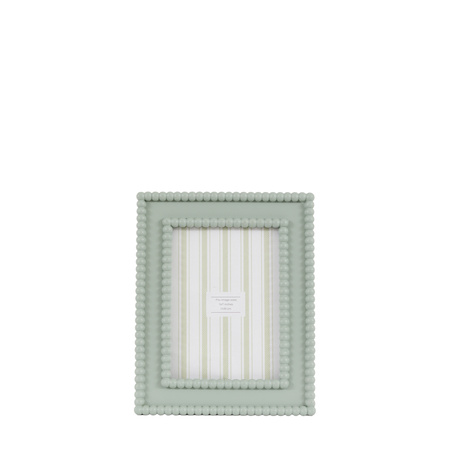 Cove Beaded Photo Frame 7x5in Sage