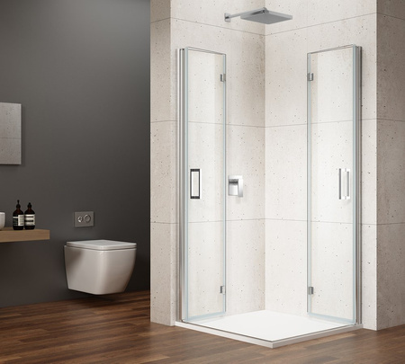 LORO kabina prysznicowa 900x800mm, wejście z rogu