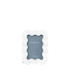 Wavy Photo Frame 4x6 White 155x20x205mm