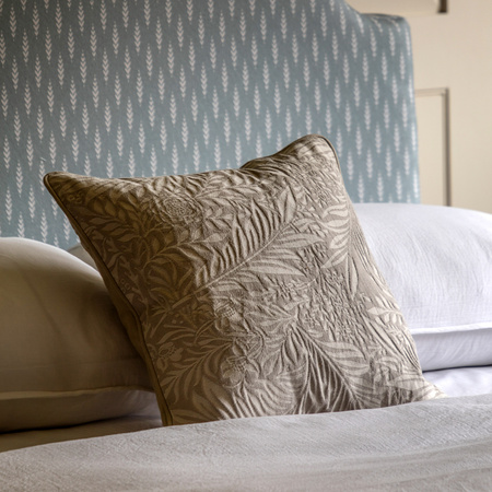 Fallow Leaf Woven Cushion Natural 450x450mm