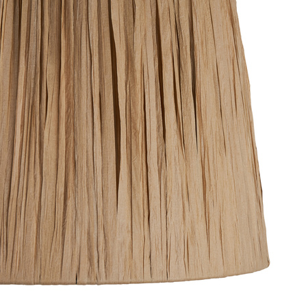 Raffia Tapered Shade Natural 260x230x320mm