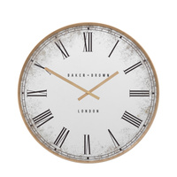 Chester Wall Clock Gold 50cm