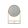 Lustro Emerson brązowe 420 x 110 x 630 mm