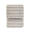 Ribbed Faux Fur Throw Natural 1300x1700mm