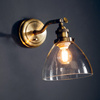 Hansen Wall Light Antique Brass