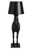 MOOSEE lampa podłogowa KOŃ HORSE STAND    S czarna - włókno szklane