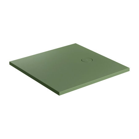 AQUAROCK kompozytowy brodzik prysznicowy antypoślizgowy, 90 x 90 cm, olive mat