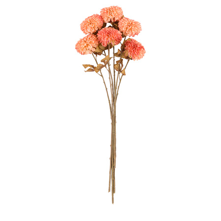 Faux Stem Dahlia Orange 730mm (6pk)