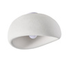 Plafon sufitowy STONE 40 cm - biały