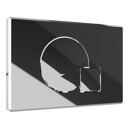 Przycisk do stelaża LAV 200.2.2 chrom