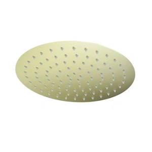 Głowica deszczowni okrągła 25 cm, złota