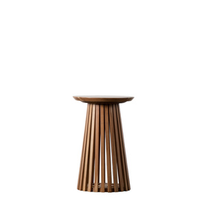 Stolik Brookland Slatted Side Table 400 x 400 x 600 mm