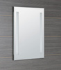 Lustro z oświetleniem LED 50x70cm, wyłącznik