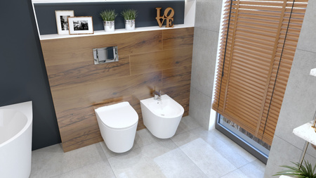 Miska wisząca WC z Deską Galve