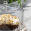 Novi Cake Dome Beige Marble 318x318x180mm