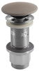 Korek umywalkowy 5/4'', klik-klak, betonowy grzybek, 10-80mm, piaskowy mat