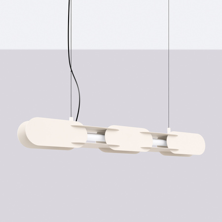 Lampa wisząca CHAIN 91 beżowa LED 4000K