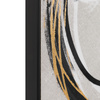 Bold as Gold Framed Canvas Set of 2