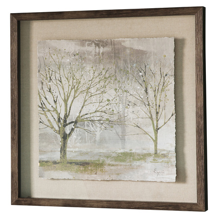 Morning Mist I Framed Art 640x40x640mm