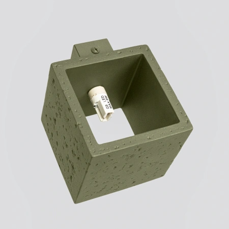 Kinkiet QUAD beton zielona oliwka