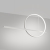 Lampa wisząca GLAD biała LED 4000K