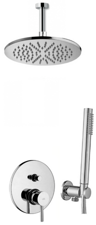 Zestaw natryskowy podtynkowy L-200mm fi-22,5cm-Paffoni/kolekcja Stick