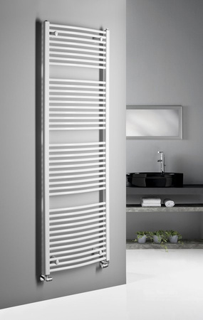 ORBIT grzejnik z podłączeniem bocznym 600x1850 mm, biały