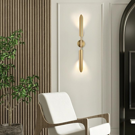 MOOSEE zestaw 2 lamp ściennych LOCCA      złoty