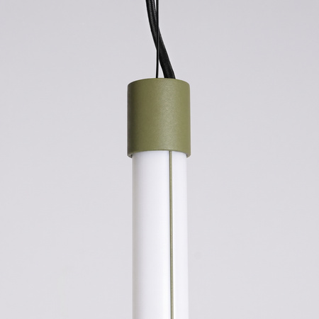 Lampa wisząca TRANG 100 zielona oliwka LED 3000K
