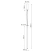 Lampa wisząca TRANG 100 czarna LED 3000K