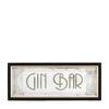 Gin Bar Mirror 470x190mm