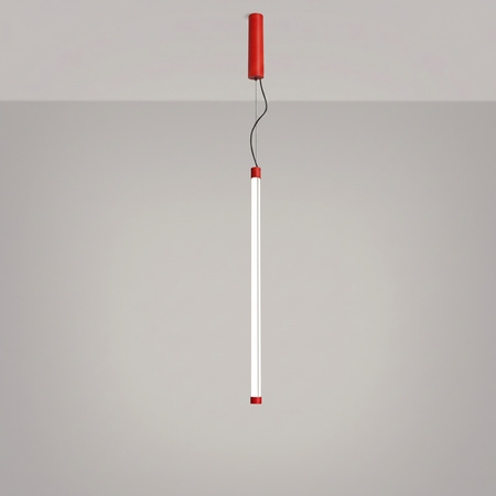 Lampa wisząca TRANG 75 czerwona LED 4000K