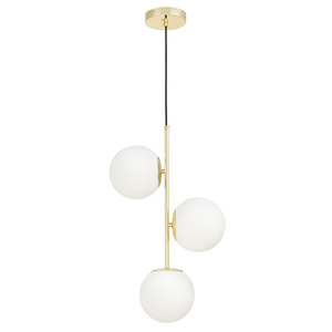 NOWOCZESNA LAMPA WISZĄCA KLASYCZNE ZŁOTO STELVIO W3