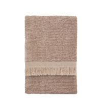 Willow Chenille Throw Natural 1300x1700mm