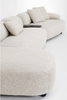 Sofa narożna BIZZOTTO ISIDE 4+1 z szezlongiem – contemporary premium design