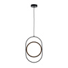 Lampa wisząca ELIPSE M, 45 cm - LED, czarna nowoczesna