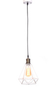 LAMPA WISZĄCA INDUSTRIALNA LOFT BIAŁA COBI