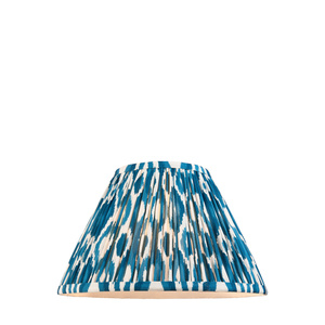 Ikat Shade Marlin Blue Fabric 180x140x300mm
