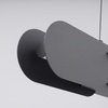 Lampa wisząca CHAIN 158 czarna LED 3000K