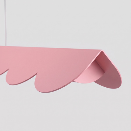 Lampa wisząca BISCUIT 100 różowa LED 4000K