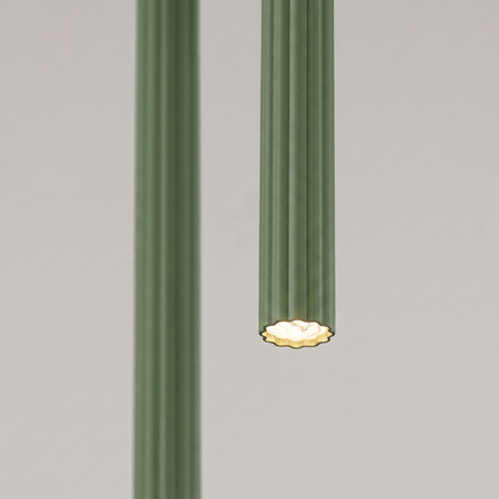 Lampa wisząca ARCHE 2P zielona oliwka