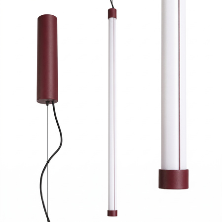 Lampa wisząca TRANG 75 burgund LED 3000K