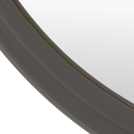 Suffolk Round Mirror Charcoal 900x25x900mm