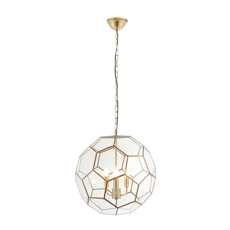 Miele 3 Pendant Light Antique Brass