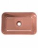 Vitruvit MINIMAL ceramiczna umywalka nablatowa prostokątna 40 x 25 cm Thulite mat (wyprzedaż ekspozycyjna)