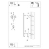 Kinkiet LAGOM 120 czarny LED 3000K