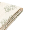 Hepple Gauze Floral Throw Sage 1300x1700mm